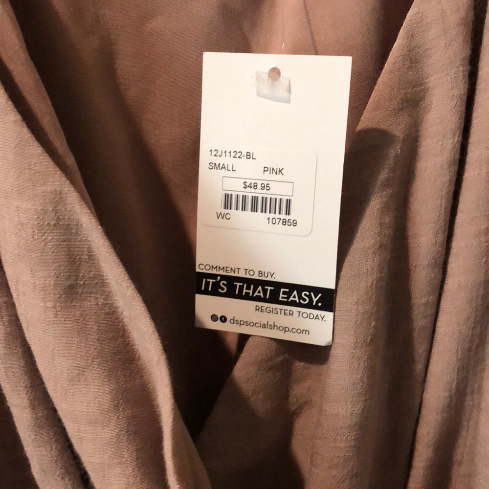 Romper with tags